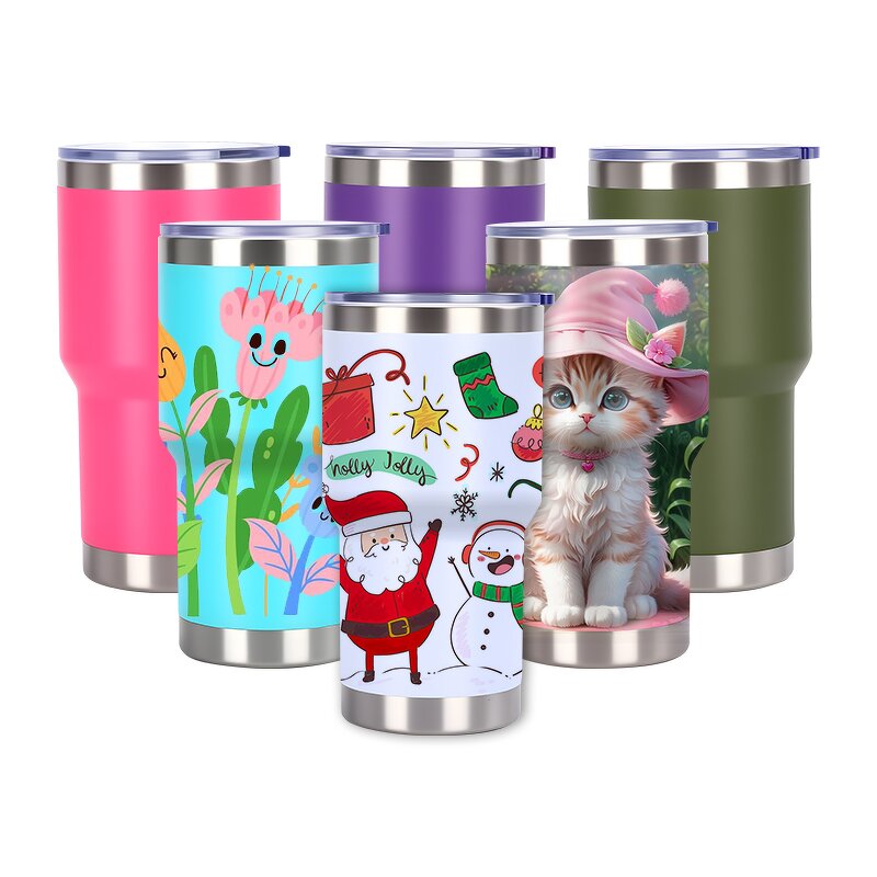 Coffee Tumbler Manufacturer - Customized Premium 20oz Leakproof Matte 304 Stainless Steel Double Wall Vacuum BPA Free