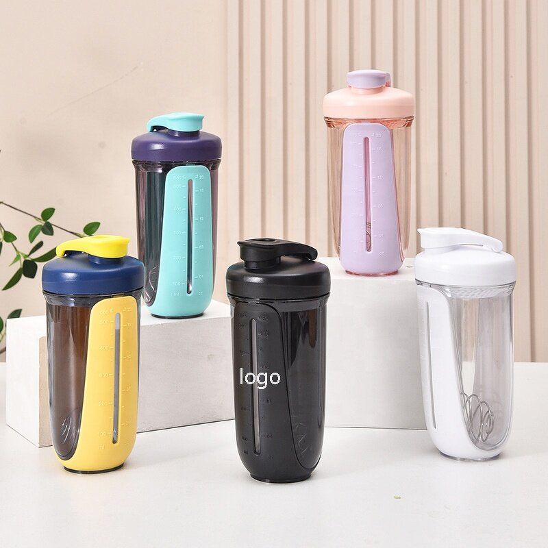 Fitness Gym Shaker Cup Manufacturer - Wholesale 22oz Portable Double Wall Strawberry Plastic BPA Free for Protein Powder Customizable
