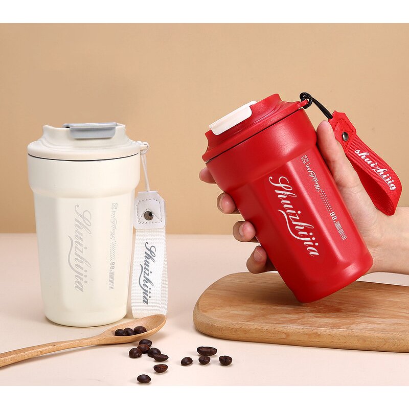 Water Coffee Cup Manufacturer - Popular Gift Portable Internet Celebrity Large Mouth 316 Stainless Steel Insulated for Men Women