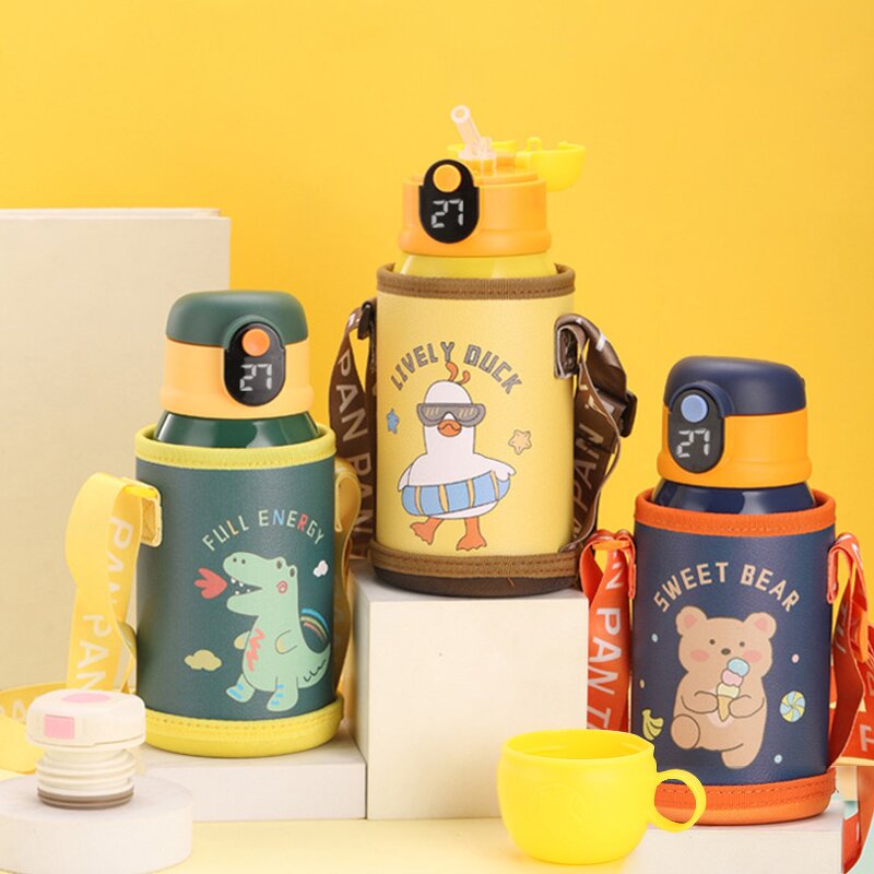 Kids Thermos Bottle Manufacturer - 500ml Cute Children's Thermal Stainless Steel for Student