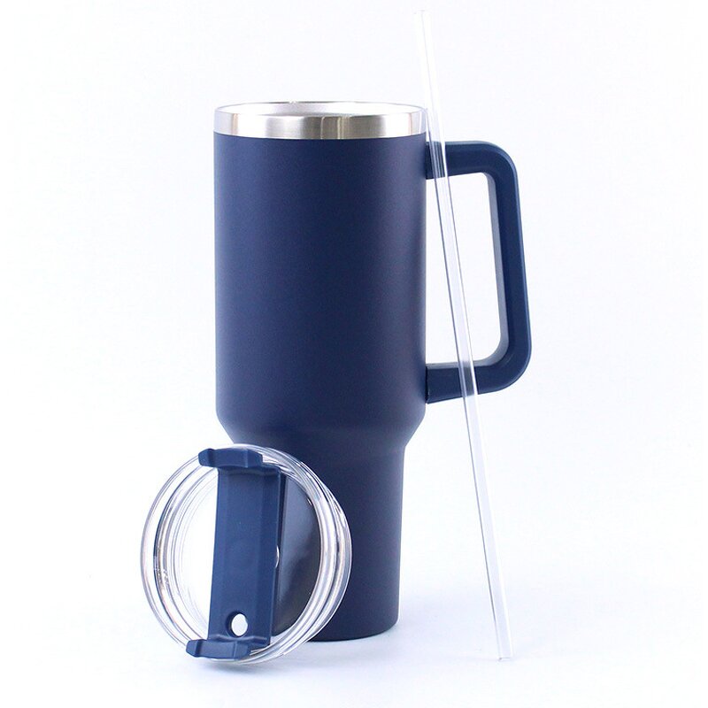 Coffee Cup Tumbler Manufacturer - Birthday Gift for Girls 40 Oz Leak-Proof Double Wall Hot Pink Stainless Steel Vacuum Travel with Straw