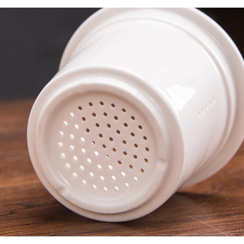 Ceramic Milk Coffee Cup Manufacturer - Custom Logo 380ml Green White Blank Porcelain for Sublimation with Bamboo Lid Handle