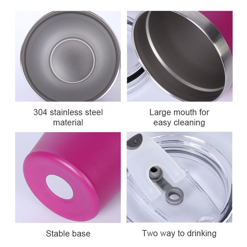 Vacuum Thermos Ice Cup Manufacturer - Custom Logo Stainless Steel Double Wall Car Portable Coffee with Pack Flask