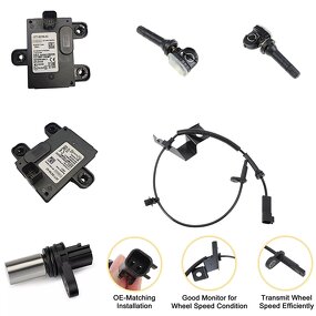 Speed Sensor Manufacturer - New for Ford Edge OE Numbers JG9C2C204A2A DG9C2C204AD TPMS45 Automotive Part