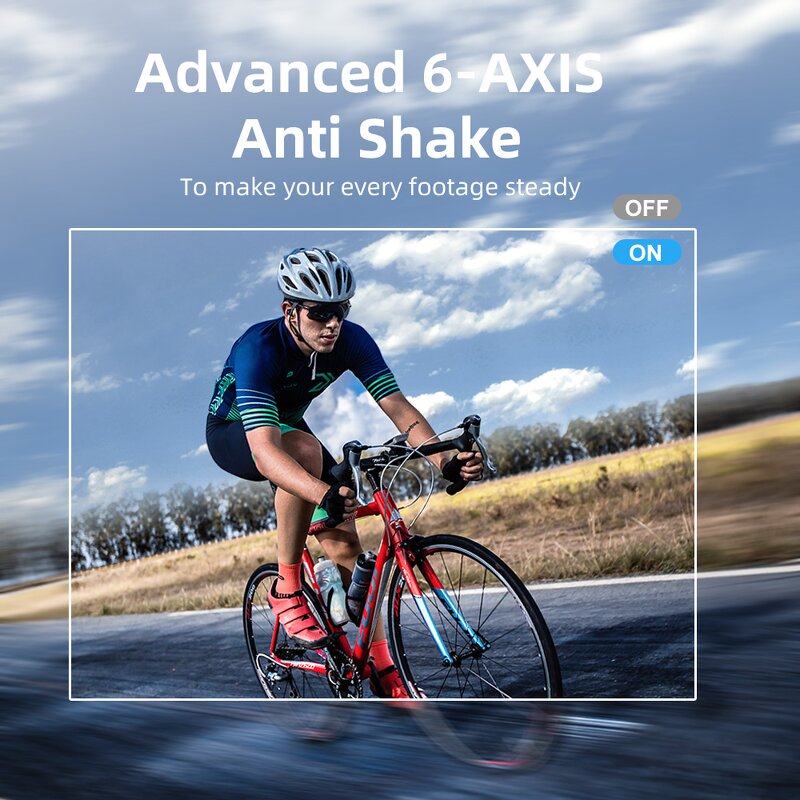 Action Camera Manufacturer - 4K 60fps WiFi Waterproof Underwater Video Recording Sport 2.0 Inch Touch Screen Outdoor