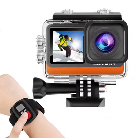 Action Camera Manufacturer - 4K 60fps WiFi Waterproof Underwater Video Recording Sport 2.0 Inch Touch Screen Outdoor