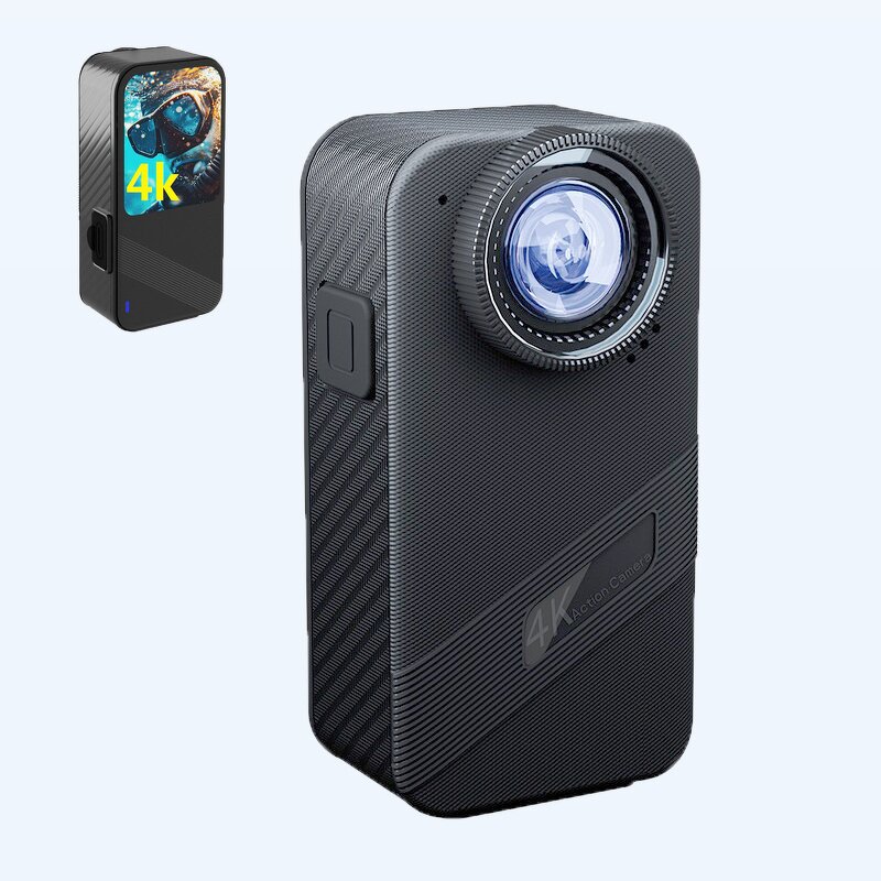 Action Camera Manufacturer - 4K 60FPS Video Camcorder WiFi Handheld 48MP 1.7 Inch Touch Screen Vlogging Image Stabilization