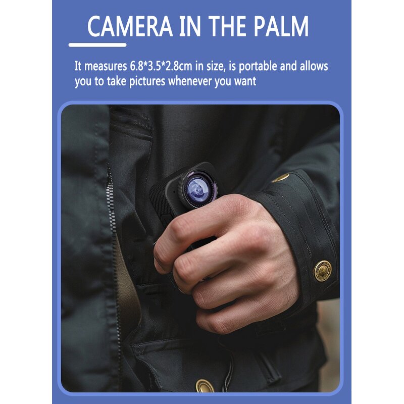 Action Camera Manufacturer - 4K 60FPS Video Camcorder WiFi Handheld 48MP 1.7 Inch Touch Screen Vlogging Image Stabilization