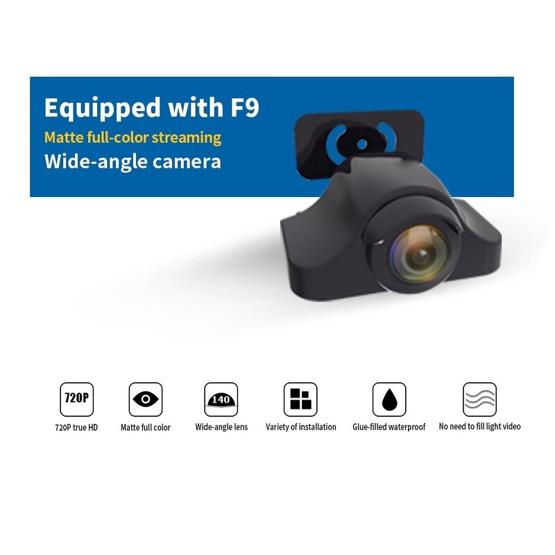 Car DVR Monitor Manufacturer - 7 Inch 4CH AHD Recorder Vehicle Night Vision Rear View Camera Support SD Card Recording