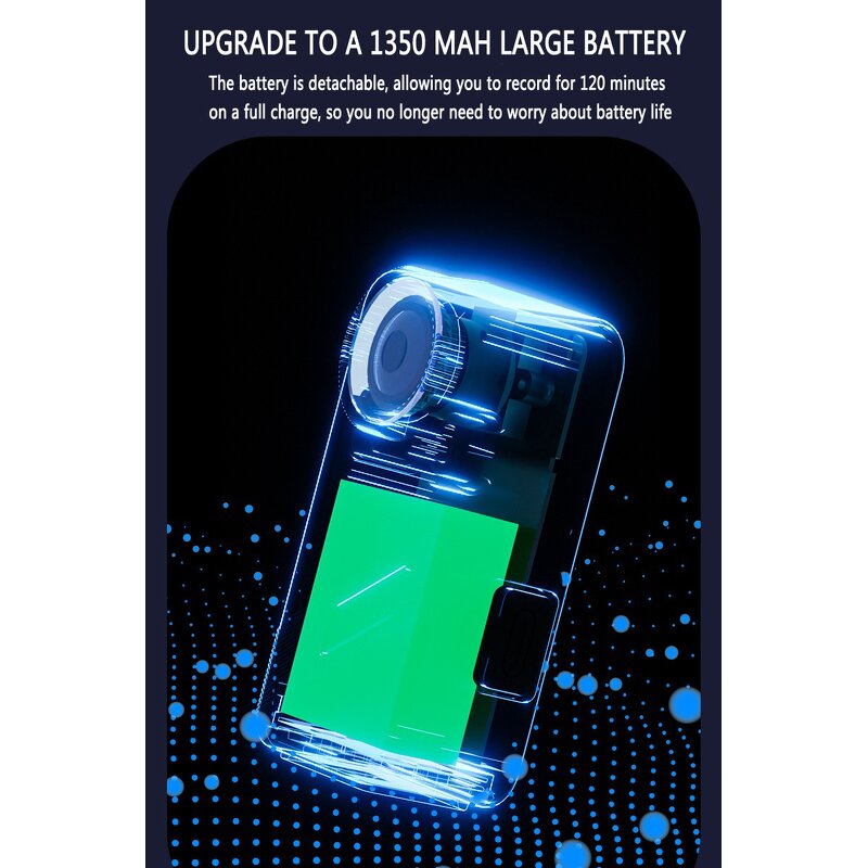 Action Camera Manufacturer - 4K 60FPS Video Camcorder WiFi Handheld 48MP 1.7 Inch Touch Screen Vlogging Image Stabilization