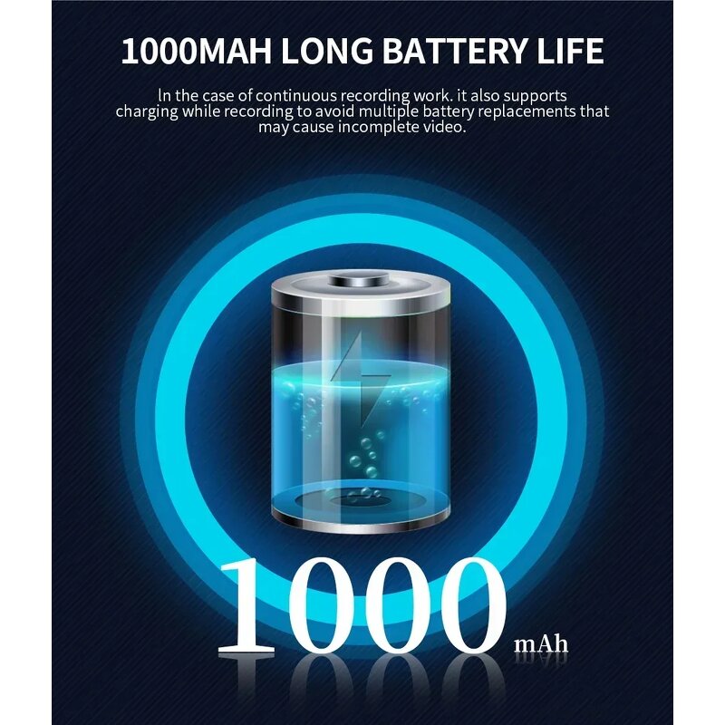 Action Camera Manufacturer - Wifi Mini 4K HD 1080P Waterproof Pocket Camcorder 1.3 Inch LCD 270 Degrees Rotatable Motion