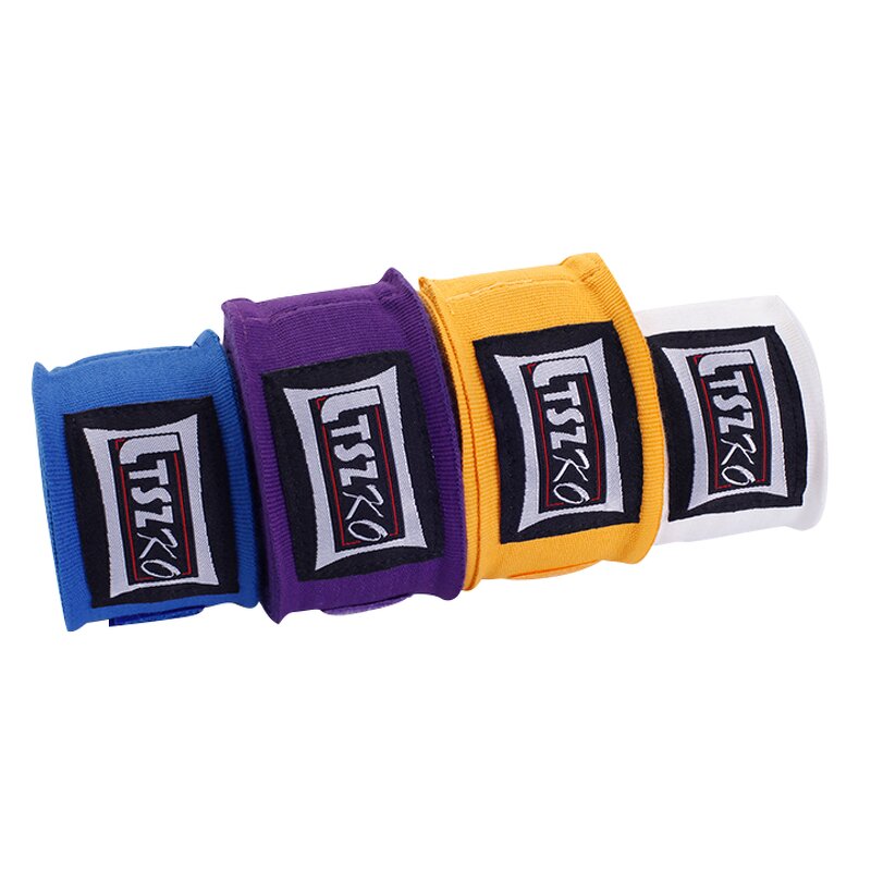 Boxing Hand Wraps Manufacturer - Custom Logo Printing Elasticated Quick Wrist Wraps