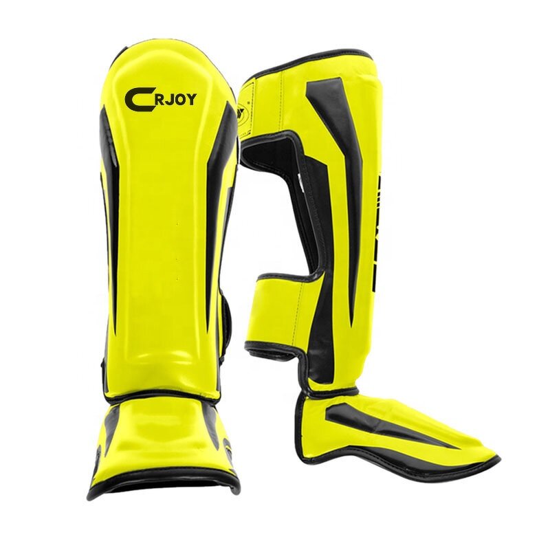 Shin Guards Manufacturer - Resistance Leather Martial Arts Boxing Instep Guards