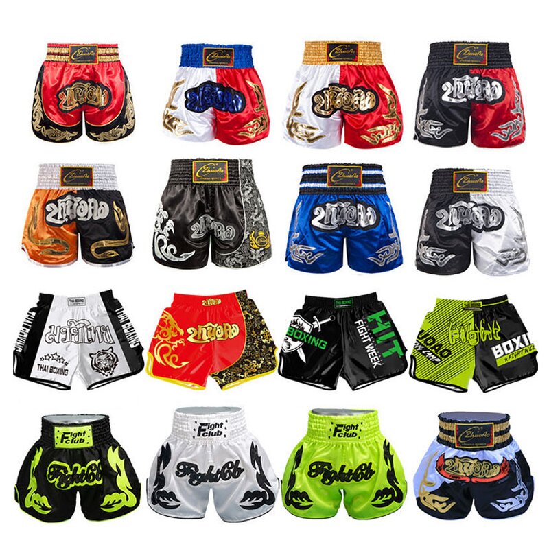 Boxing Shorts Manufacturer - Custom Logo Fight MMA Kick Boxing Muay Thai Training