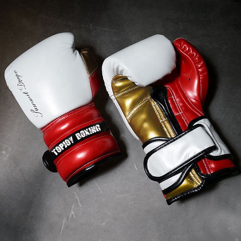 Boxing Gloves Manufacturer - Muay Thai Custom Logo Kick Microfiber Leather Training