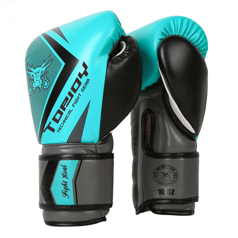 Boxing Gloves Manufacturer - Fashion Leather Red 12oz Custom Logo Training