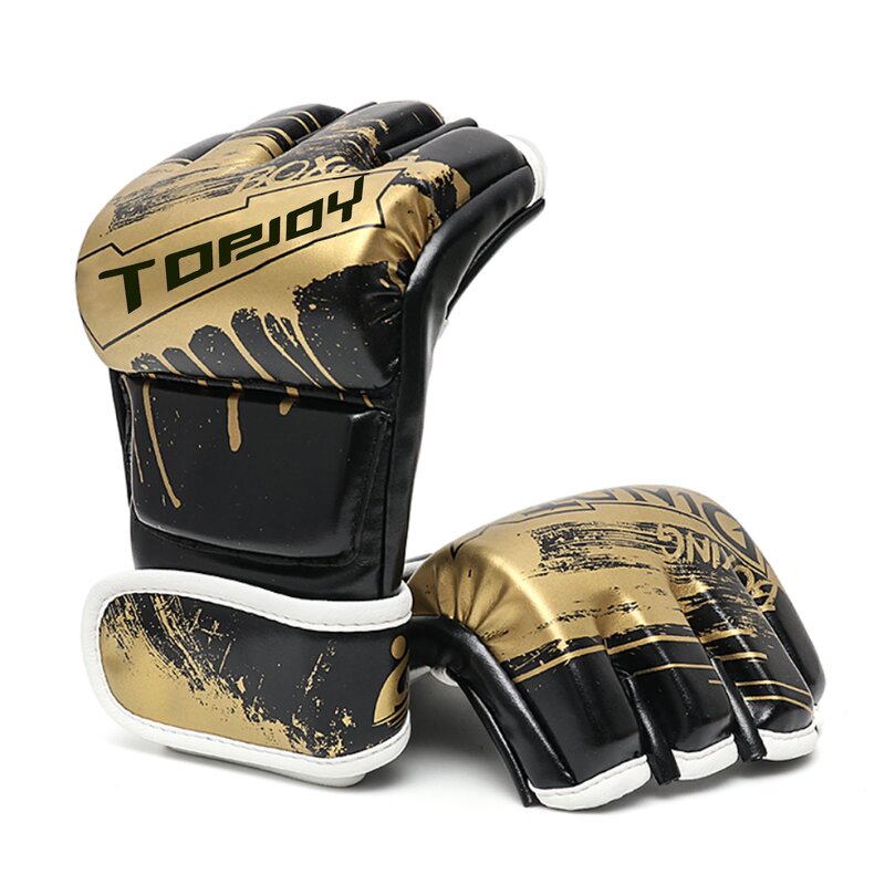 MMA Gloves Manufacturer - Open Half Finger Design Lighter Adult UFC Cage Fighting