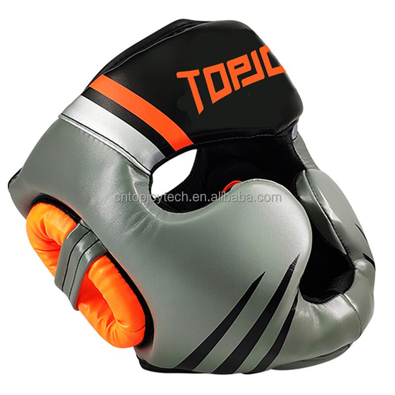 Boxing Head Guard Manufacturer - Professional Black Training Custom Logo