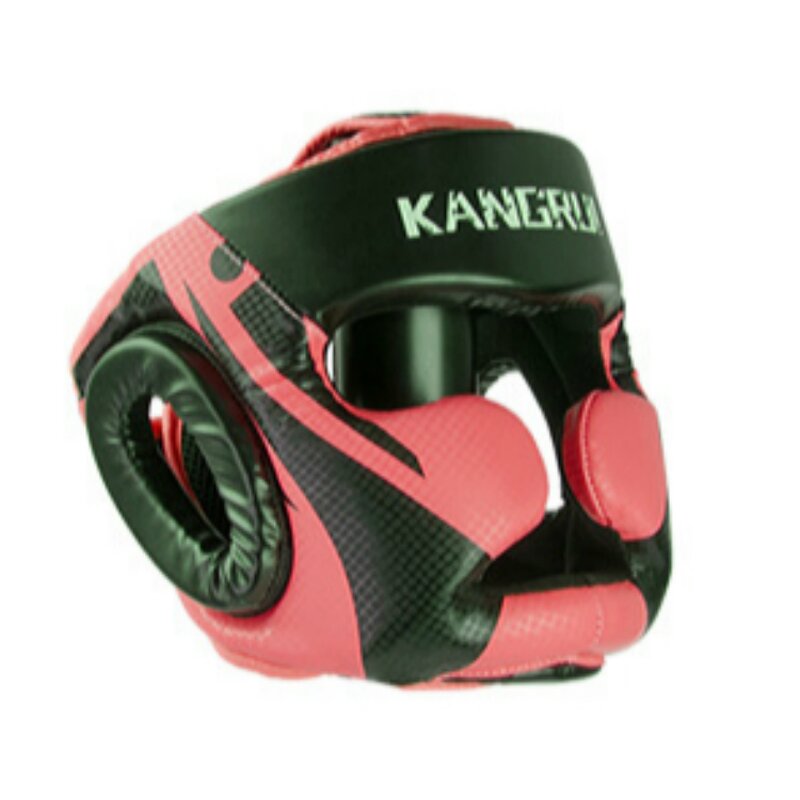 Boxing Head Guard Manufacturer - Custom logo Pu Leather Training Protector