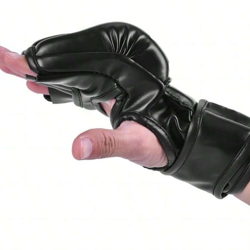 MMA Gloves Manufacturer - Adult Custom Logo PU Leather ImpactProtect Padding