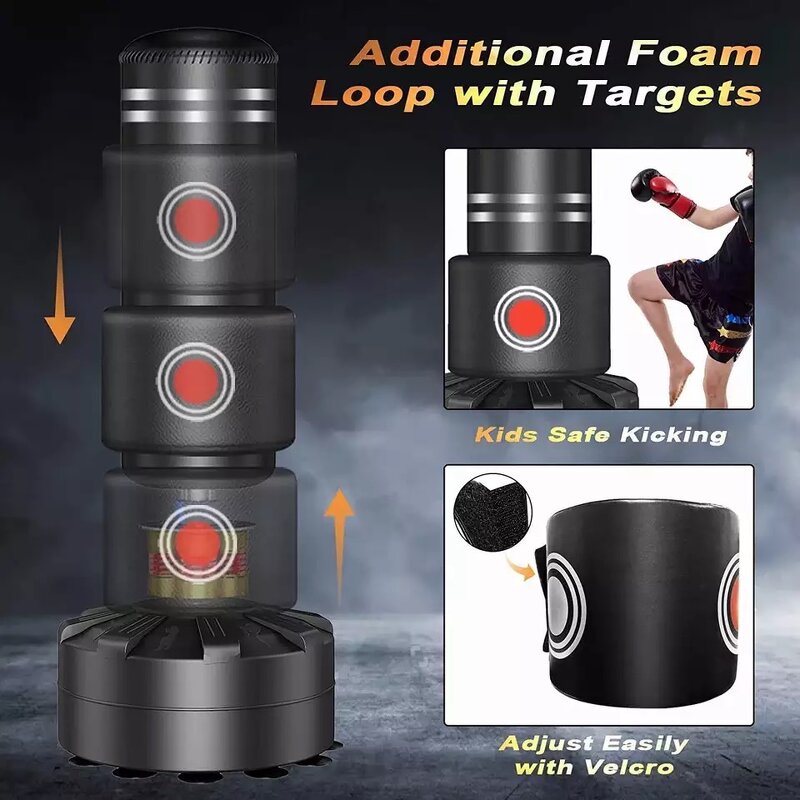 Boxing Punching Bag Manufacturer - Custom Professional Freestanding Springs Kick