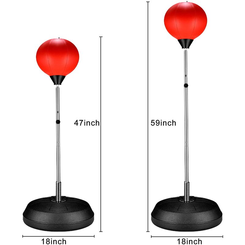 Boxing Reflex Bag Manufacturer - Customized Adjustable Height Freestanding with Stand