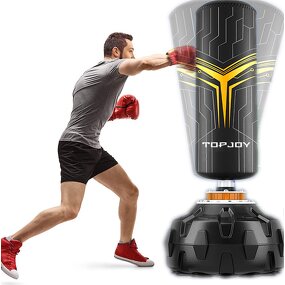 Boxing Punching Bag Manufacturer - Custom logo Standing Power Strike Heavy Bag