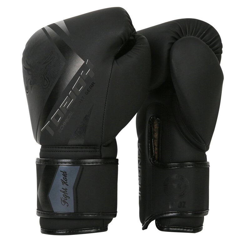 Boxing Gloves Manufacturer - Fashion Leather Red 12oz Custom Logo Training