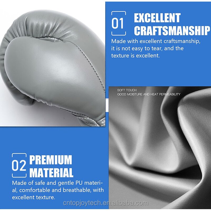 Boxing Gloves Manufacturer - Hook and Loop Sparring Training Muay Thai 10oz 16oz