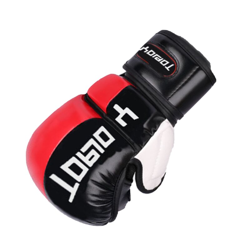 MMA Gloves Manufacturer - Custom Style Professional Leather Adult UFC Half Finger