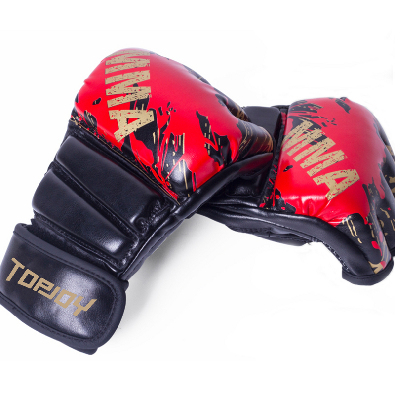 MMA Gloves Manufacturer - 8oz Professional UFC Boxing Training Half Finger 12oz