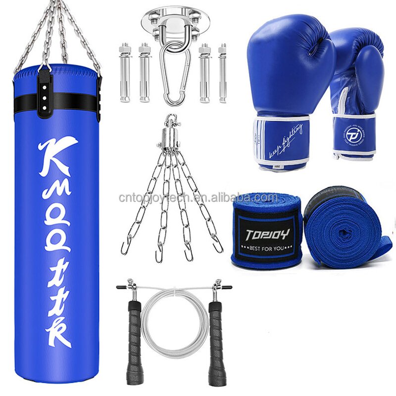 Boxing Equipment Kit Manufacturer - Professional Heavy Bag Combo Training Kit