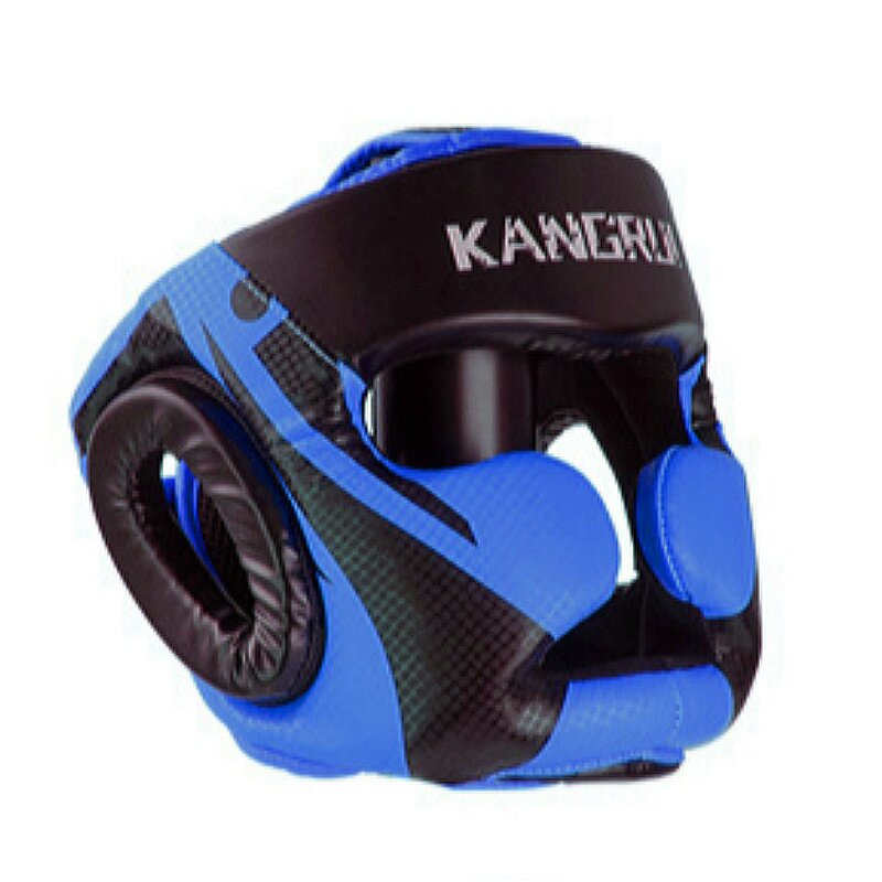 Boxing Head Guard Manufacturer - Custom logo Pu Leather Training Protector