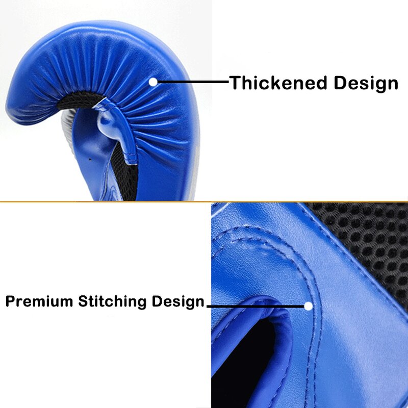 Boxing Gloves Manufacturer - Custom Pu Leather Professional Custom logo for Muay Thai