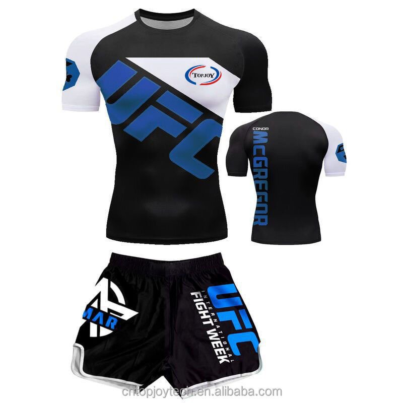 Boxing Wear Manufacturer - Custom Logo Boxing Vest and Short Men MMA Muay Thai