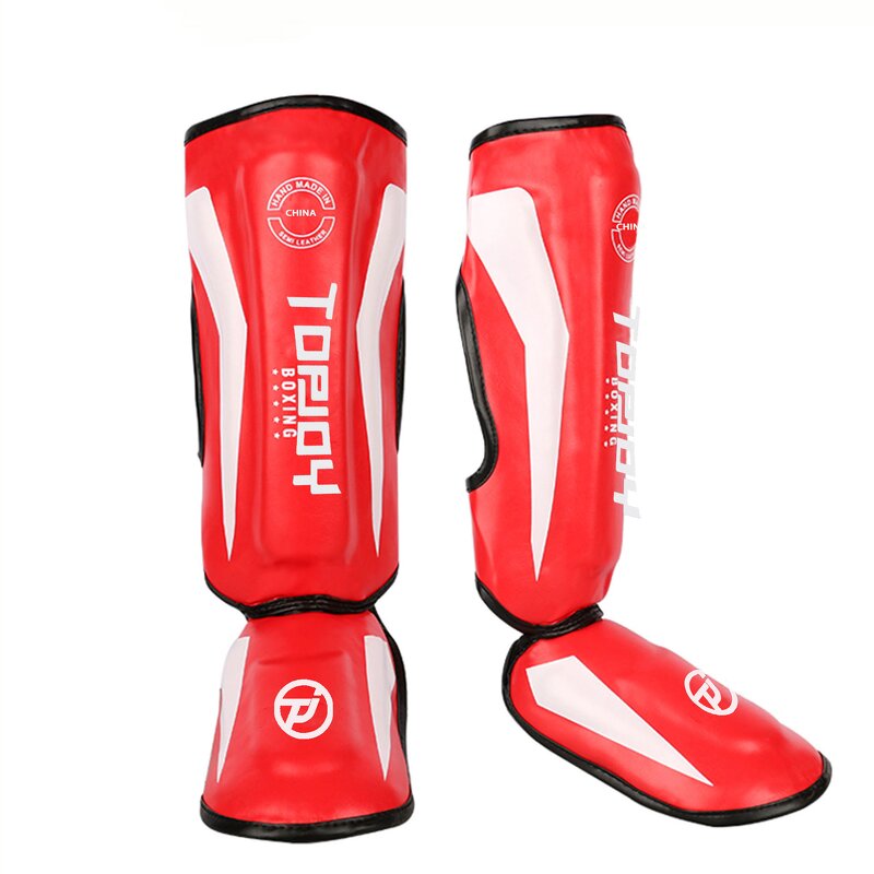Boxing Shin Guards Manufacturer - High Quality Custom Logo Style PU Leather