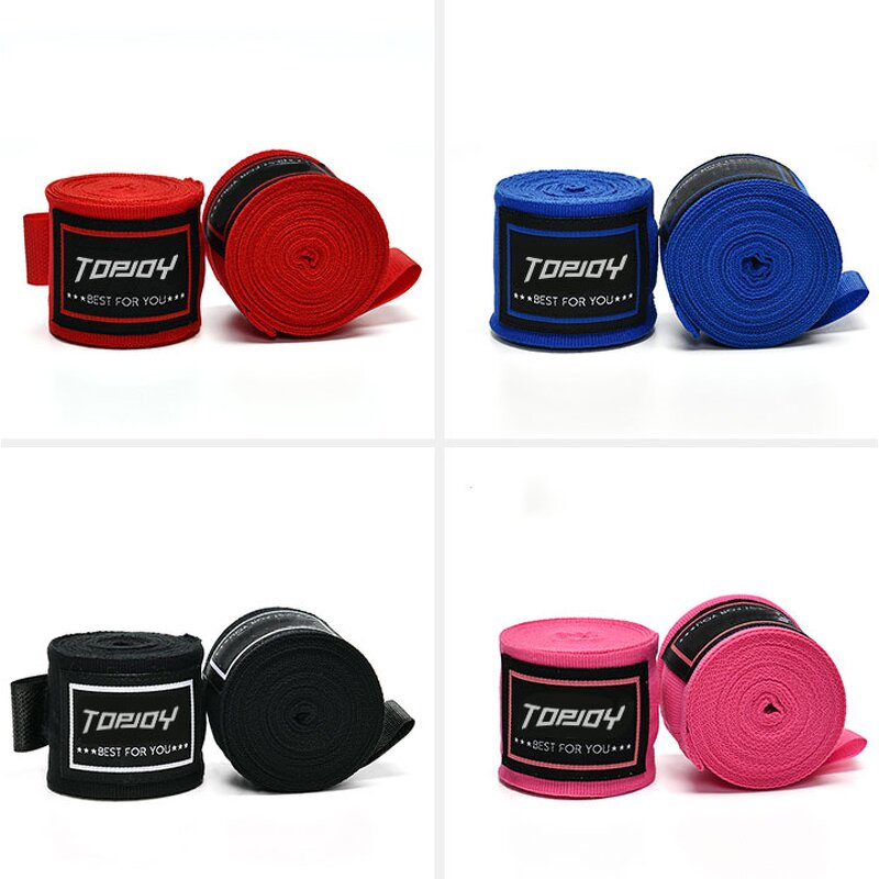 Boxing Hand Wraps Manufacturer - Custom Logo MMA Training Cotton Wrist Elastic