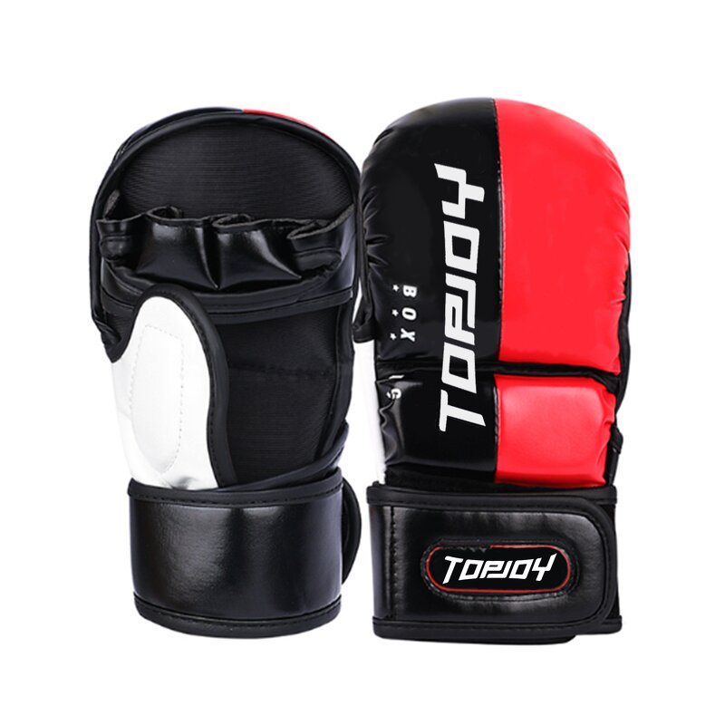 MMA Gloves Manufacturer - Custom Style Professional Leather Adult UFC Half Finger