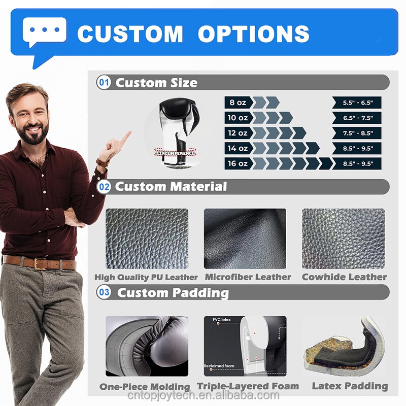 Boxing Gloves Manufacturer - Microfiber Sparring Punching Gloves Muay Thai 12oz 16oz