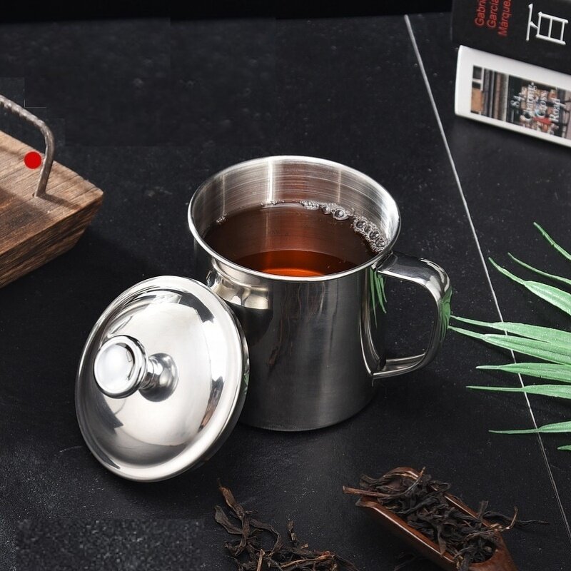 Coffee Mug Factory - Stainless Steel Travel Thermos Mug with Lid Custom Printed Reusable