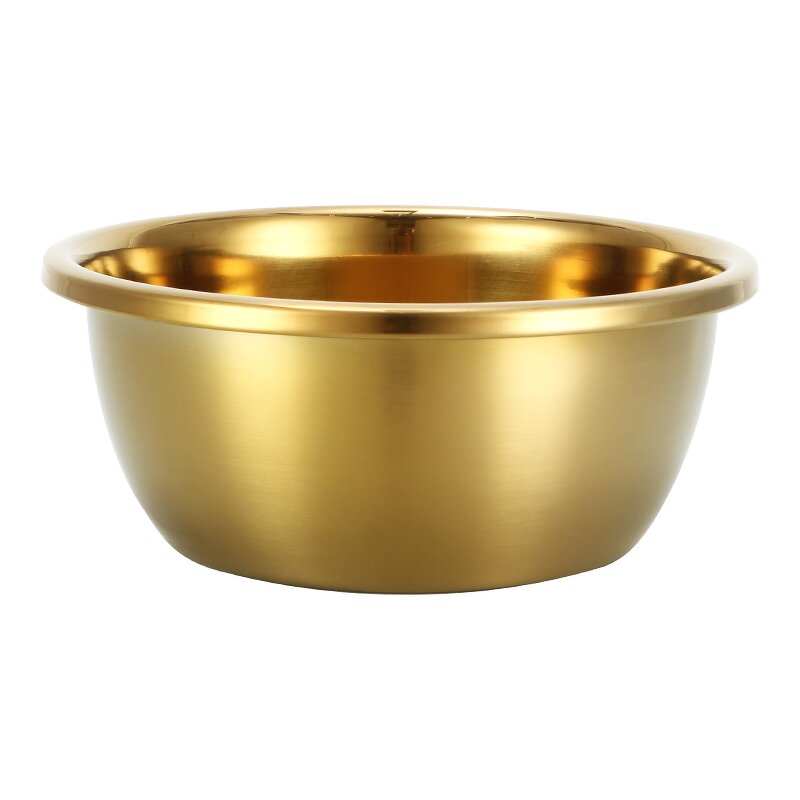 Seasoning Basin Set Manufacturer - Stainless Steel Gold Thickened for Food Storage Mixing