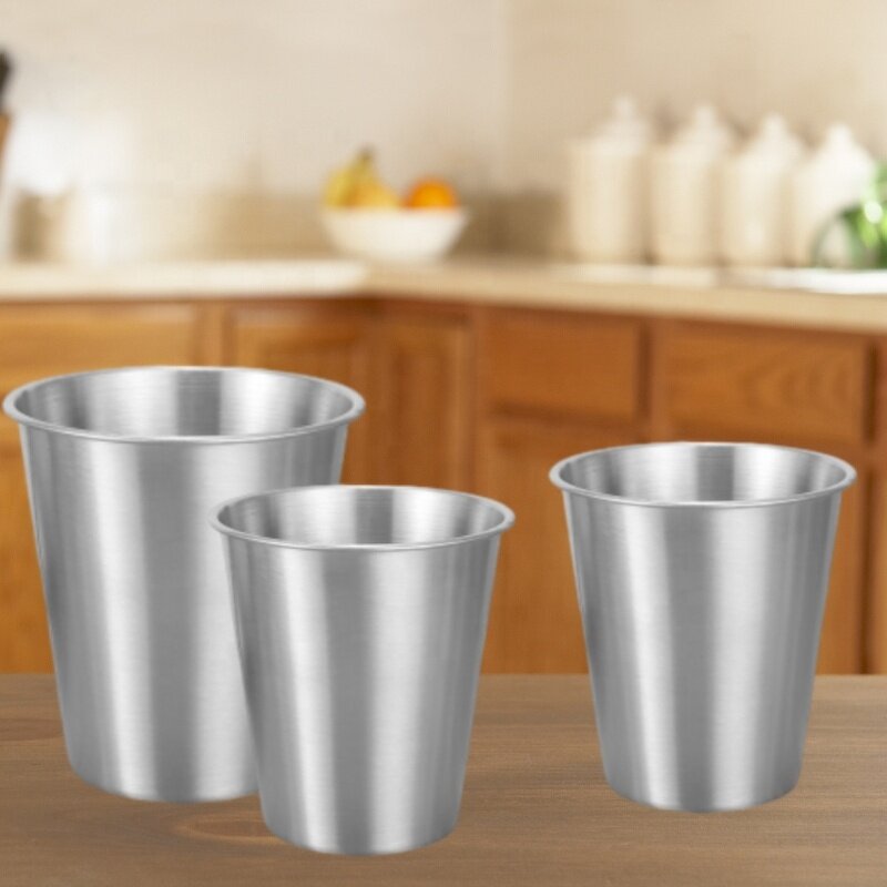 Stainless Steel Cup Manufacturer - Stackable Single Wall Pint for Hiking Camping Wedding Bar