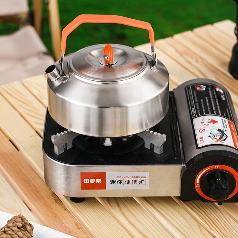 Camping Kettle Manufacturer - 304 Stainless Steel Portable Foldable for Outdoor Hiking