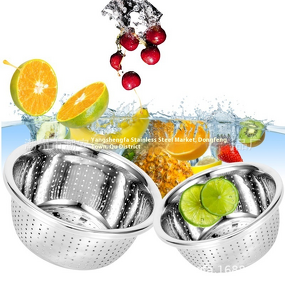 Strainer Manufacturer - Stainless Steel Fine Mesh for Rice Vegetable Washing Fruit