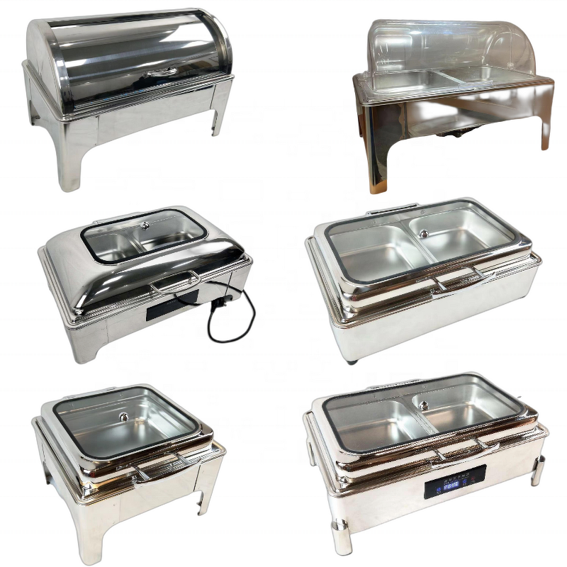 Buffet Stove Factory - Stainless Steel Round for Wedding Party Hotel Food Heating & Insulation