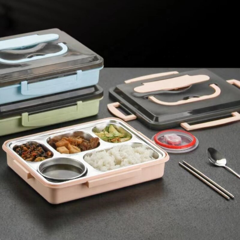 Lunch Box Manufacturer - 304 Stainless Steel Thermal Insulation Large Capacity Multi-layer