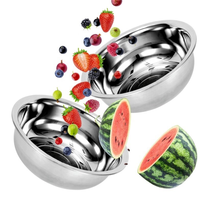 Kitchen Preparation Bowl Manufacturer - Stainless Steel Large Size for Hotel Restaurant