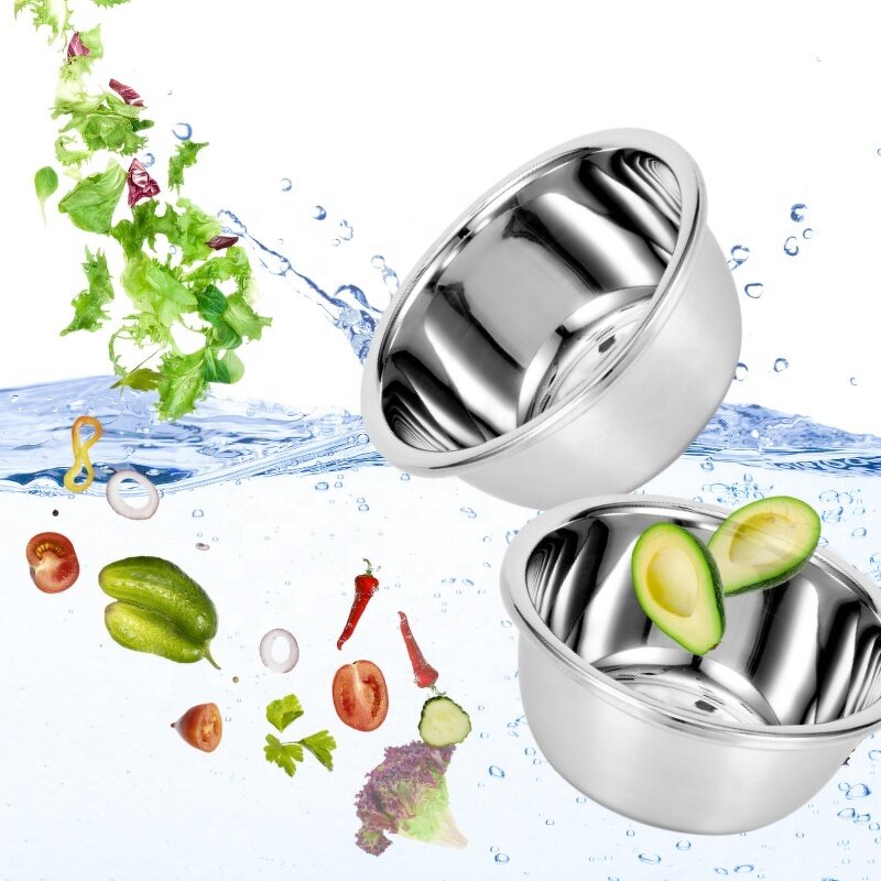 Seasoning Bowl Set Manufacturer - Stainless Steel Premium Stackable Food Storage Mixing