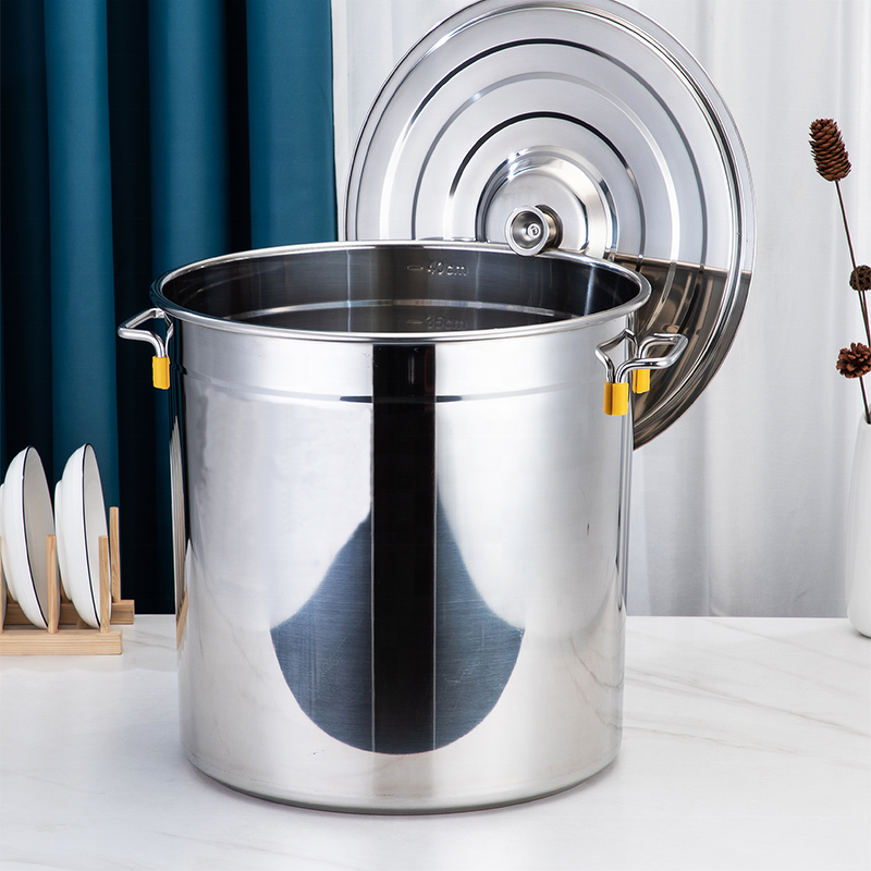 Soup Bucket Factory - Custom Stainless Steel Various Sizes for Kitchen Canteen Stock Pots
