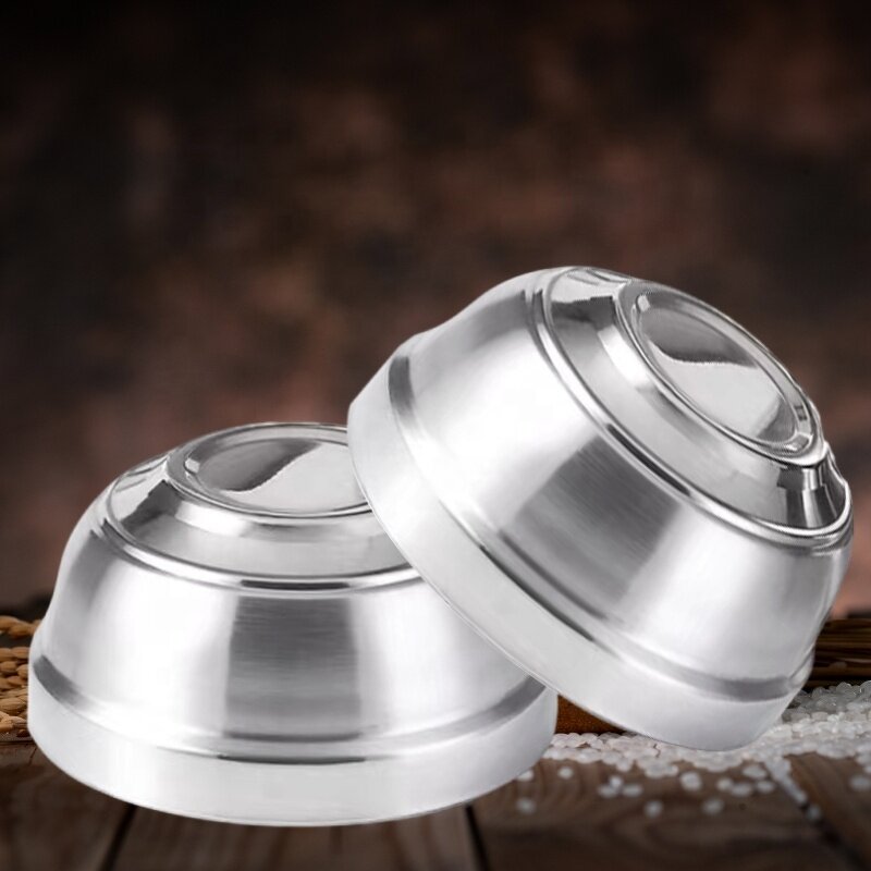 Rice Bowl Manufacturer - High-capacity Stainless Steel Insulated Double Wall for Soup
